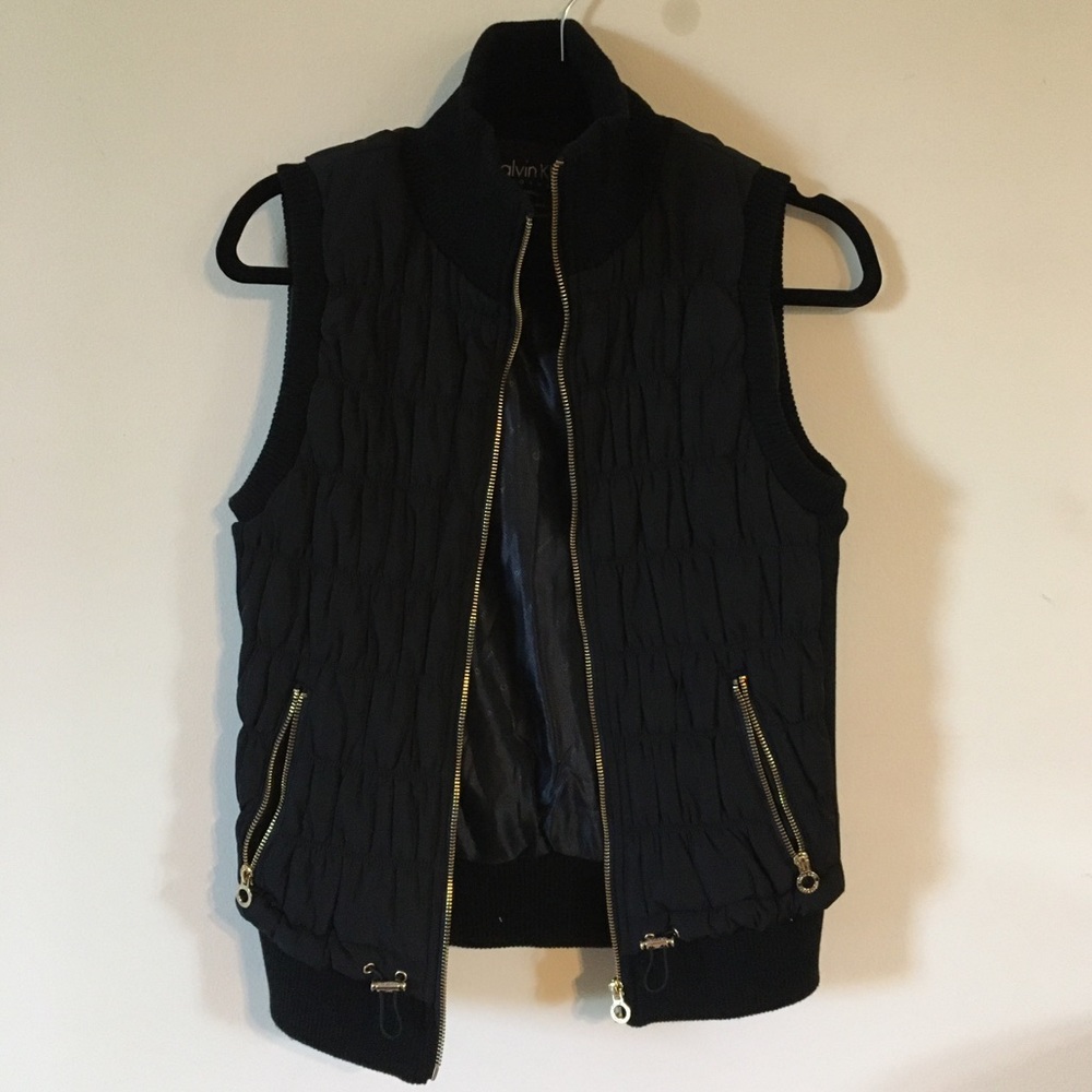 Calvin Klein black vest